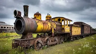 Abandoned Steam Trains Found Deep in the USA - You Wont Believe