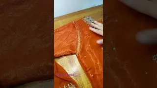 readymade dress sleeves stitching #attach #sew #sleeves #shorts #ytshorts #shortvideo #fashion #easy
