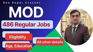 MOD 486 Jobs &ndash; Eligibility, Age Limit & Education (Don&rsquo;t Miss This!) | #MOD #Jobs2026 #AD #SI