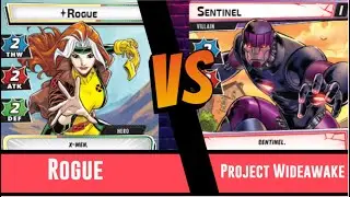 Marvel Champions | Rogue | Vs Project Wideawake | True Solo | Deck Test | Mutant Genesis | Justice