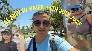 Tel Aviv to Haifa with friends….