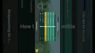 how to play mini militia #gameplay #mini militia