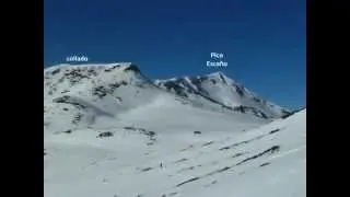 Pico Coriscao y Pico Esca&ntilde;o por Puerm&aacute;n