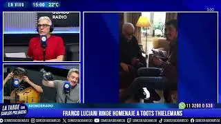 FRANCO LUCIANI RINDE HOMENAJE A TOOTS THIELEMANS: LA TARDE CON CARLOS POLIMENI - AM 530