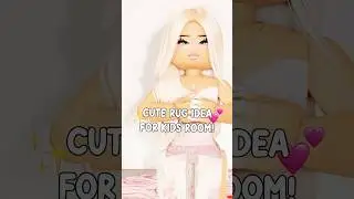 Cute Barbie Rug Idea For KIDS ROOMS! Berry Avenue Codes! 🏡💖 #berryave #berryavenue #roblox