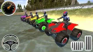 Impossible Dirt Quad Bikes Racing Game #2 - Extreme Driving ATV Stunts - Android IOS Gameplay [UHD]