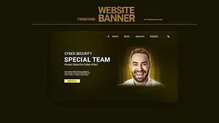Shopify website banner Design In Photoshop | Adobe Photoshop Tutorial