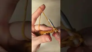 How to make a Double Crochet/ Single Crochet