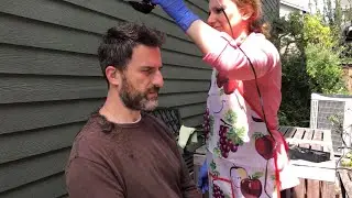 Corona Virus Haircut - My Wife Has To Cut Hair For The First Time