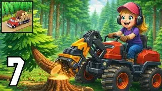 Wood Manager - Gameplay Walkthrough  - Collecting Woods (iOS, Android) Part-7