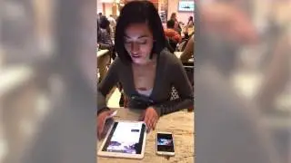 Superscreen demo at CES 2017