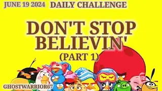 Angry birds 2 Daily Challenge 2024/06/19 & 2024/06/20 Melody's killer blow before King Pig Panic
