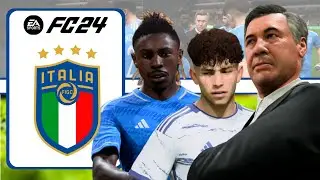 RECONSTRUYENDO LA SELECCION ITALIANA | EA FC24