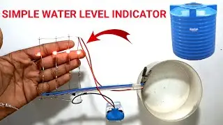 Simple water level indicator | Water level indicator kaise banaye | Azad Technical