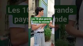 Les 10 plus grands pays du monde #pays #g&eacute;ographie
