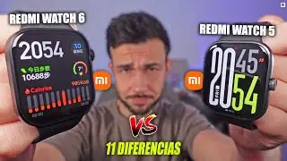 ELIGE BIEN!✅Xiaomi REDMI WATCH 6 vs REDMI WATCH 5 | COMPARATIVA