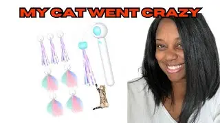 AnyuTech Retractable Cat Teaser Wand Toy