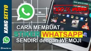 Cara Membuat Stiker Whatsapp Sendiri dengan Wemoji