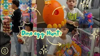 Marcus got a new ZURU Smasher DINO EGG HUNT