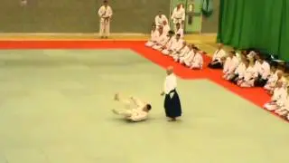 2012 Yoshinkan Aikido Demonstration by Sensei Malcolm Crawford at Takeno Sensei UK Seminar