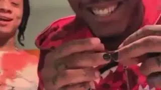 juice wrld  smoking with trippieredd | juice wrld prende con trippieredd