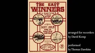 Joplin: The Easy Winners (arr. Kemp for recorder quintet)