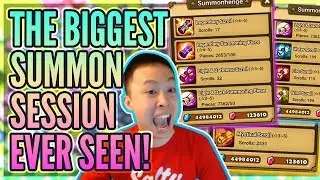 WORLD RECORD Summon Session! 3,000+ Scrolls! - LARGEST Session I Have EVER Done! - Summoners War
