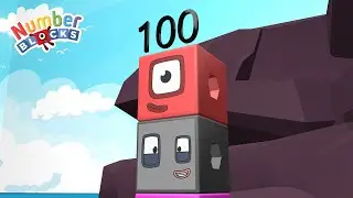 Learn Big Numbers 1 to 100 with Numberblocks Standing Tall | Fun Math for Kids! 🚀