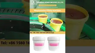 🍯High-Efficiency Mayonnaise Filling Machine | Precise Dosage & Easy Cleaning