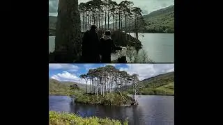 Eilean na M&ograve;ine, Loch Eilt | Harry Potter and the Prisoner of Azkaban | Movie vs Real Life Location