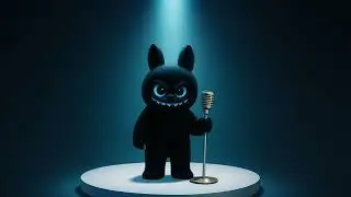 LABUBU BLACK EDITION 1 HOUR Theme Song NONSTOP #labubu #song #1hour