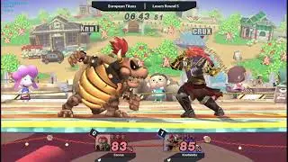 [European Titans] LR5 - Corvux (Ganondorf) vs. Knullebibs (Bowser)
