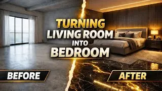 Jaw Dropping Living Room To Bedroom Revamp