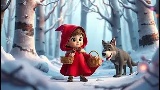 Abenteuer im Verschneiten Wald mit Rotk&auml;ppchen