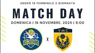 under 18 Femminile: Pallavolo Villacidro vs Volley Medio Campidano
