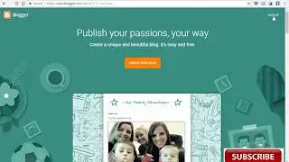 how to create a blog on blogger watch this video