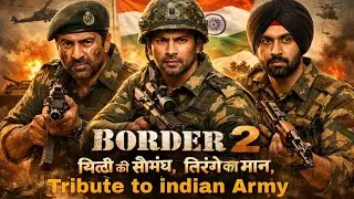 मिट्टी की सौगंध तिरंगे का मान | Border 2 Fanmade Deshbhakti Song |Amin Music | patriotic song #song 