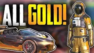35 Kills over 2 games with full Gold Astronaut/Bugatti! | Rules Of Survival