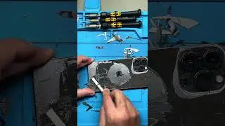 iphone 13 pro max r&uuml;ckseite reparieren I iphone backglas wechseln I iphone hinter glas tauschen