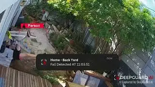 DeepGuard AI: Real-time Fall Detection