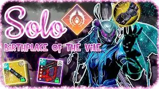 Solo Flawless GM Birthplace Of The Vile Vanguard (Warlock) Destiny 2 Commentary
