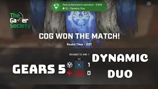 GEARS 5: OPERATION 3: GRIDIRON - ACHIEVEMENT - DYNAMIC DUO - WIN 10 RANKED MATCHES OF 2VS2 GNASHERS!
