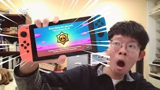 I played Brawl Stars on a Nintendo Switch!