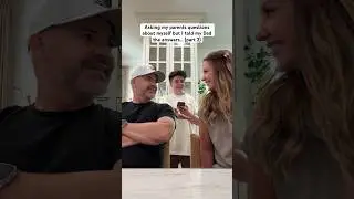 Asking my parents questions about myself but I told my Dad the answers&hellip; (part 2) 😂 #shorts #funny
