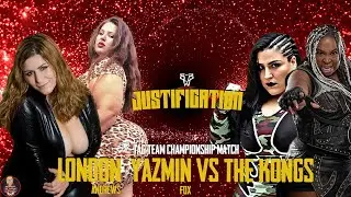 LONDON & YAZMIN FOX VS THE KONGS BBW TAG TEAM CHAMPIONSHIP MATCH BBW JUSTIFICATION 19/06/25
