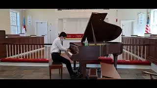 Junior Fortnightly Recital April 10, 2022 performed by Andrew Huang 11th Grade