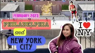 Walking around PHILADELPHIA and NYC! | Gail Lim RN