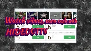 Hideouttv make money watching videos