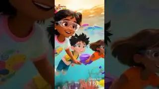 கடல் உலகம் பாடல் - Under the Sea Song | Tamil Nursery Rhymes for Kids | Galatta Kids | Shorts