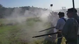 N-SSA, on the firing line, Muskets.